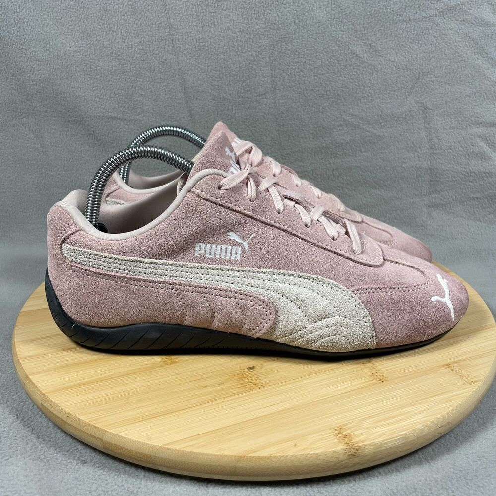 PUMA Speedcat Og Womens Size 9.5 Lace Up Pink Sneakers Shoes 400986-04